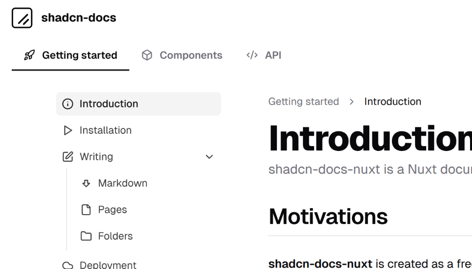 Header style showcase